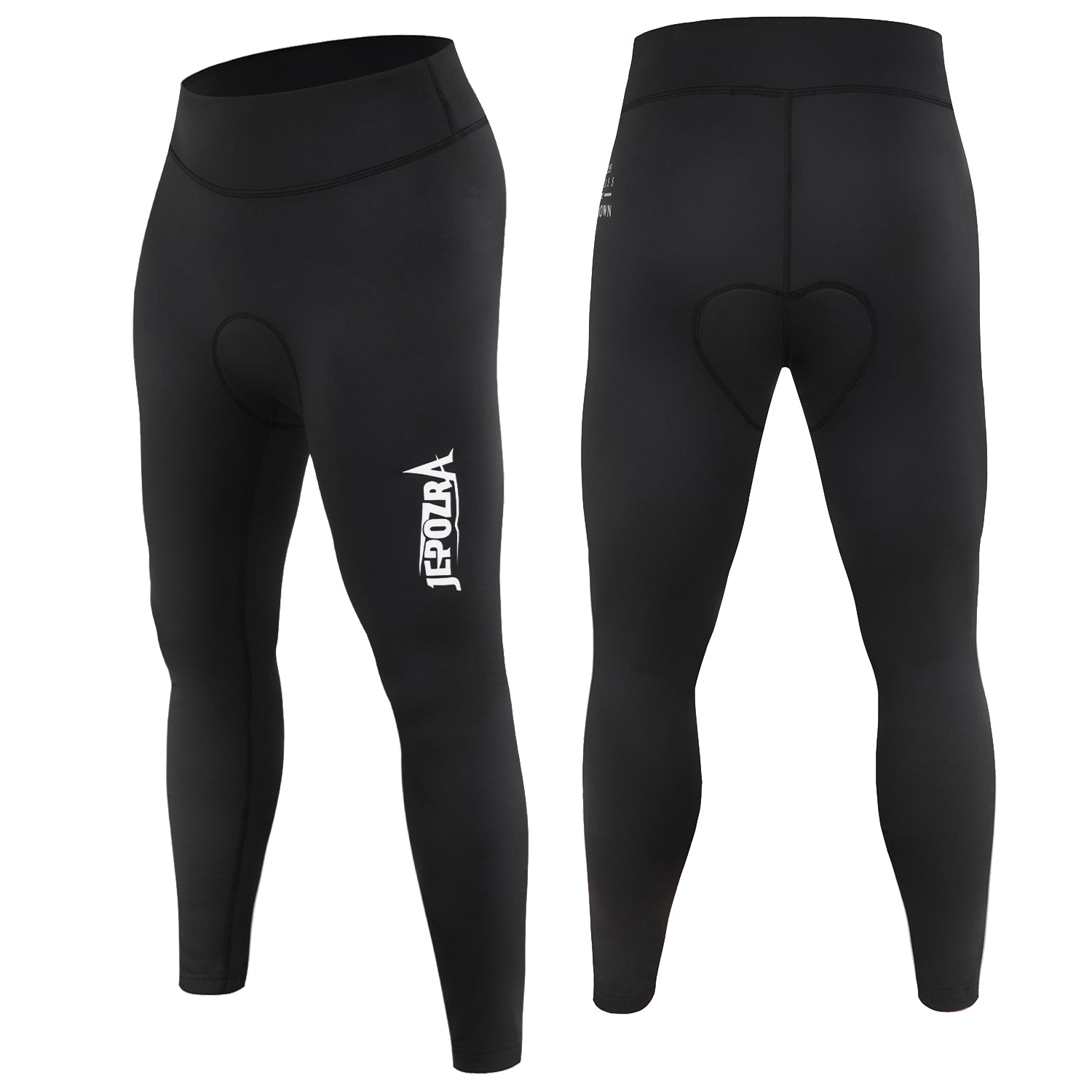 JEPOZRA Men's Bicycle Pants 4D Padded Road Cycling Tights MTB Leggings